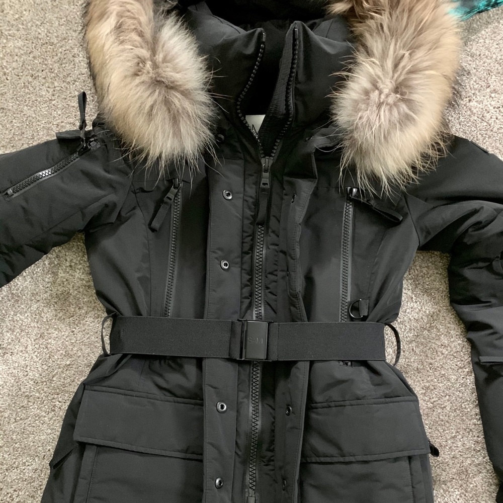 SAM New York Goose Down Fur Puffer